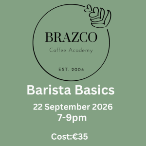 22/09/2026 Barista Basics