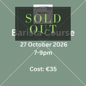 27/10/2026 Barista Basics